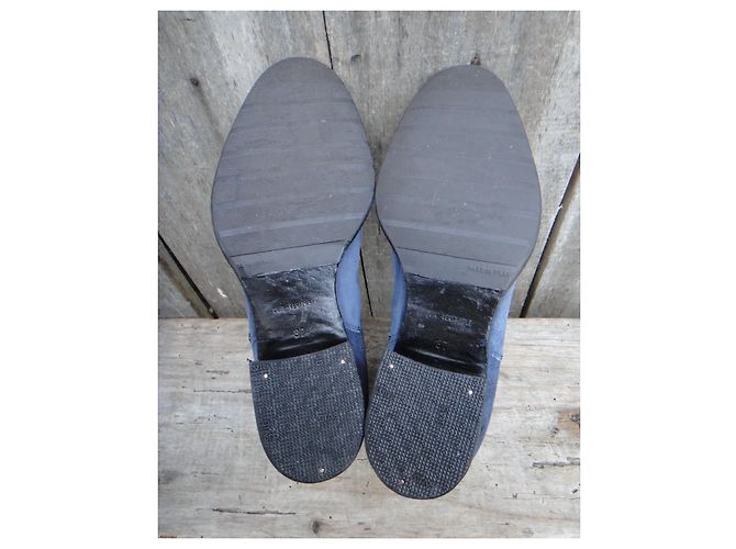 Botas Free Lance p 37 Azul - vista 4