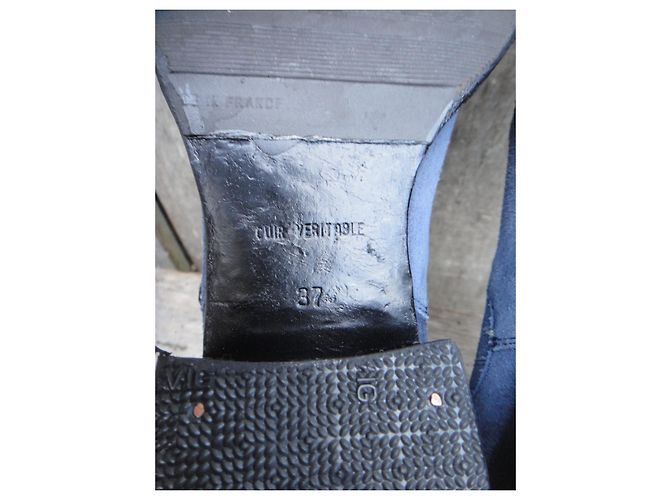 Botas Free Lance p 37 Azul - vista 5