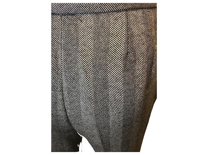 Cacharel herringbone wool trousers - view 2
