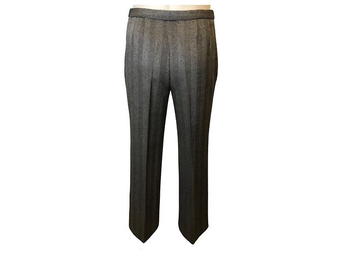 Cacharel herringbone wool trousers - view 3