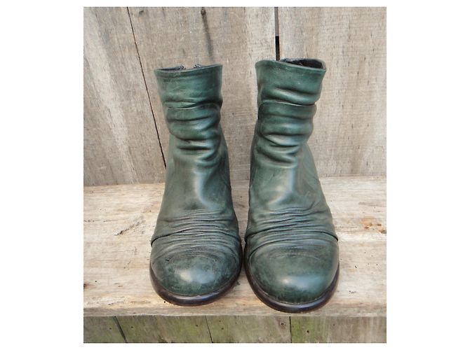 Autre Marque botines P. Monjo p 36,5 Verde - vista 3