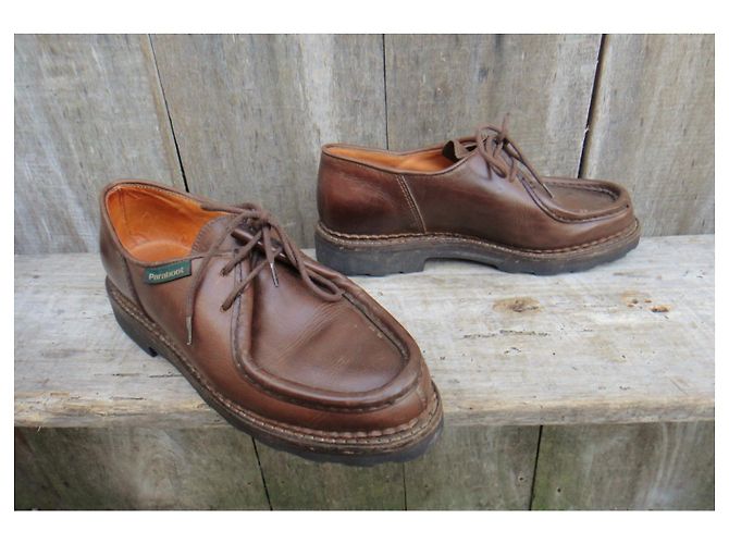 Scarpe Derby Paraboot Michael in pelle marrone 37 Marrone scuro - vista 2