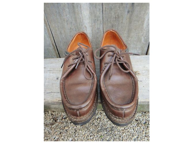 Scarpe Derby Paraboot Michael in pelle marrone 37 Marrone scuro - vista 3