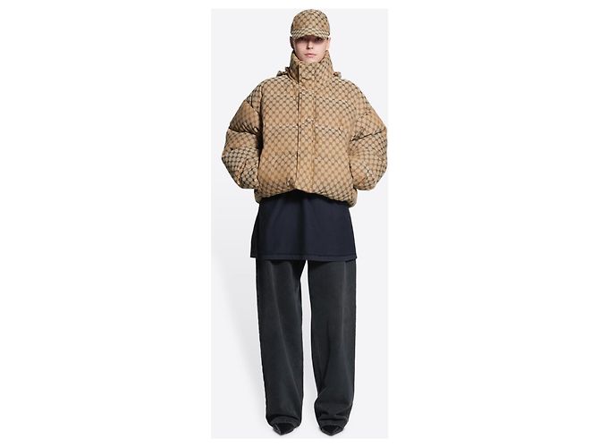 CHAQUETA DE PLUMAS GUCCI X BALENCIAGA Beige - vista 13