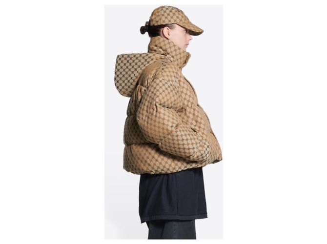 CHAQUETA DE PLUMAS GUCCI X BALENCIAGA Beige - vista 14