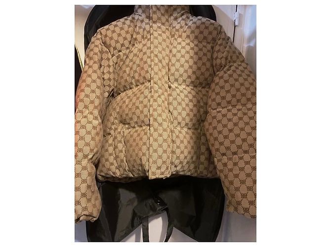 CHAQUETA DE PLUMAS GUCCI X BALENCIAGA Beige - vista 2