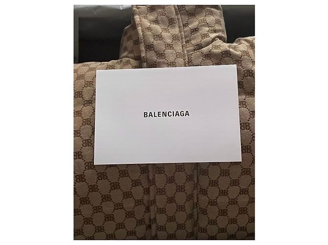 CHAQUETA DE PLUMAS GUCCI X BALENCIAGA Beige - vista 4