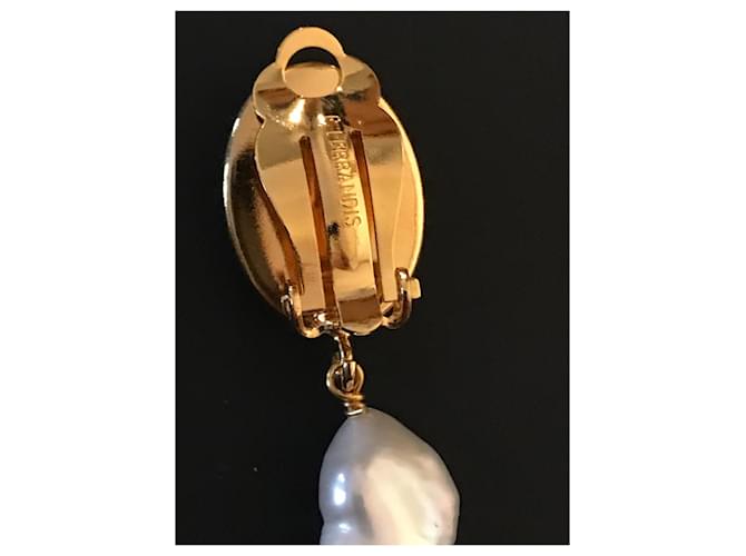 Philippe Ferrandis Aretes Blanco - vista 4