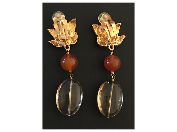 Philippe Ferrandis Brincos Gold hardware - vista 3