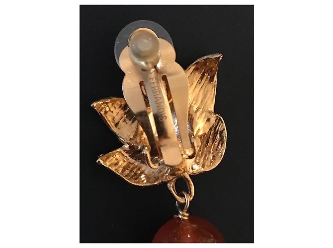 Philippe Ferrandis Brincos Gold hardware - vista 4