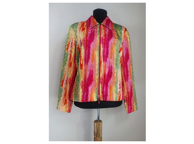 Joseph Ribkoff Multi Color Blazer Polyester Size M Multiple colors - view 2