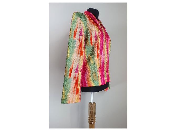 Joseph Ribkoff Multi Color Blazer Polyester Size M Multiple colors - view 3