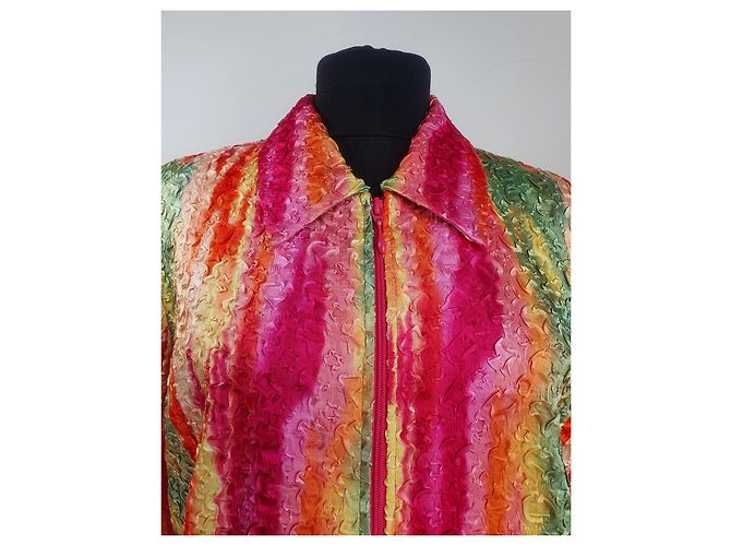 Joseph Ribkoff Multi Color Blazer Polyester Size M Multiple colors - view 4
