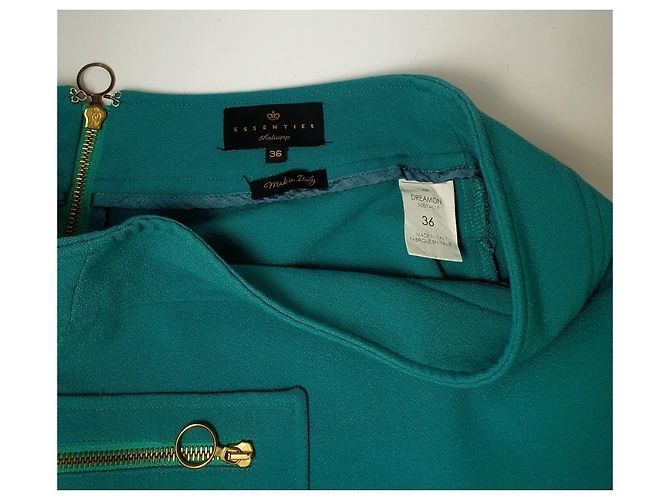 Falda turquesa Essentiel Antwerp - vista 4