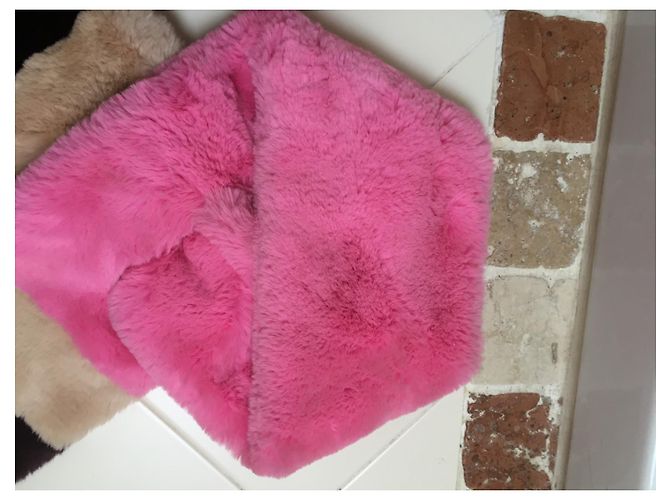 Sciarpa Pinko in rosa acceso - vista 5