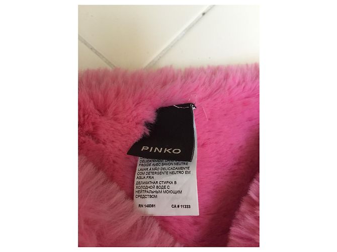 Sciarpa Pinko in rosa acceso - vista 6