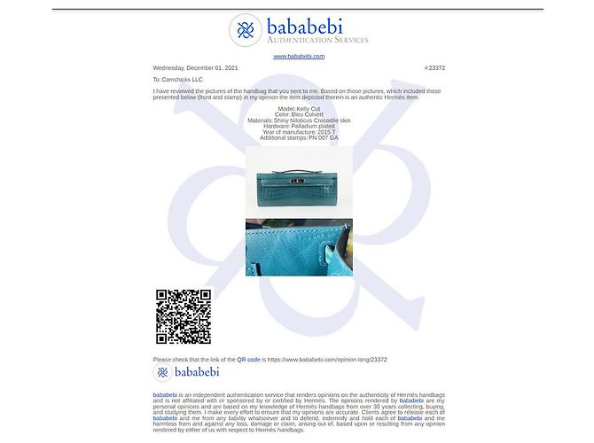 Hermès Herm�s Bleu Colvert Shiny Niloticus Cocodrilo Corte Kelly - vista 11