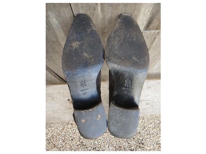 Autre Marque botas stretxh Gris Mer p 38,5 Marrón oscuro - vista 6