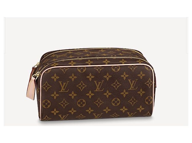 Louis Vuitton Monogram Canvas Dopp Kit Necessaire Marrone - vista 2
