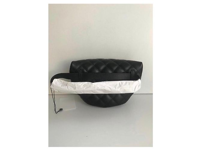 MARSUPIO CHANEL IN PELLE NERA . neuf Nero - vista 11