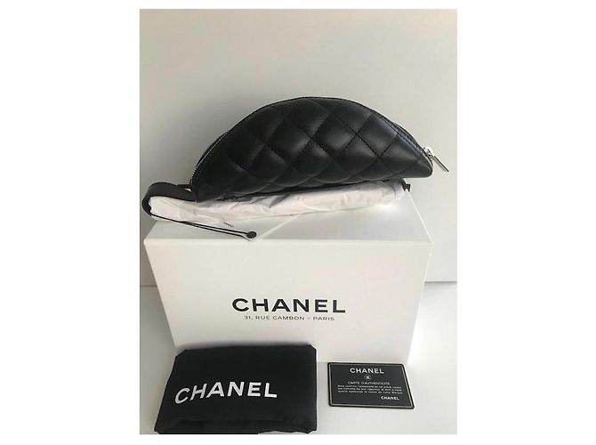 MARSUPIO CHANEL IN PELLE NERA . neuf Nero - vista 2