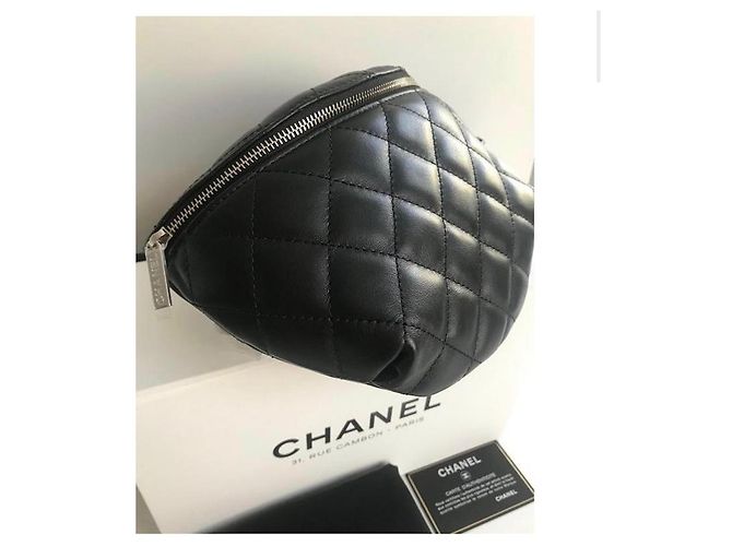 MARSUPIO CHANEL IN PELLE NERA . neuf Nero - vista 3