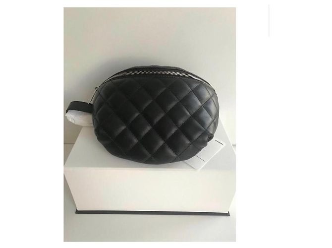 MARSUPIO CHANEL IN PELLE NERA . neuf Nero - vista 7