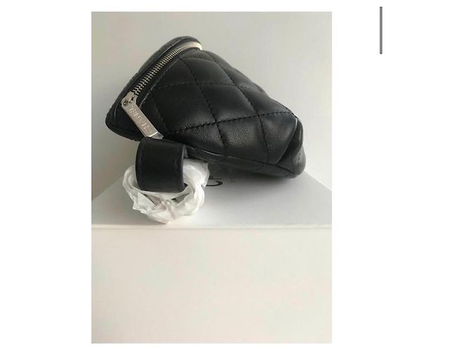MARSUPIO CHANEL IN PELLE NERA . neuf Nero - vista 8