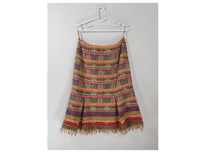 Falda Weekend Max Mara de lana Multicolor - vista 4