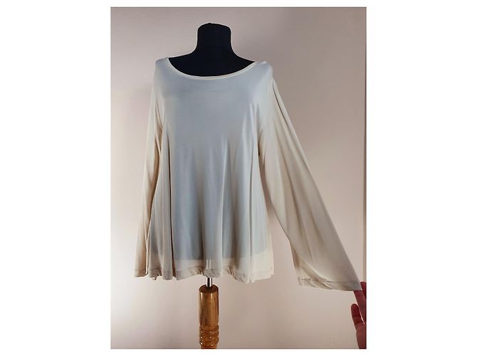 Filippa K Top Bluse Elfenbein - Ansicht 2