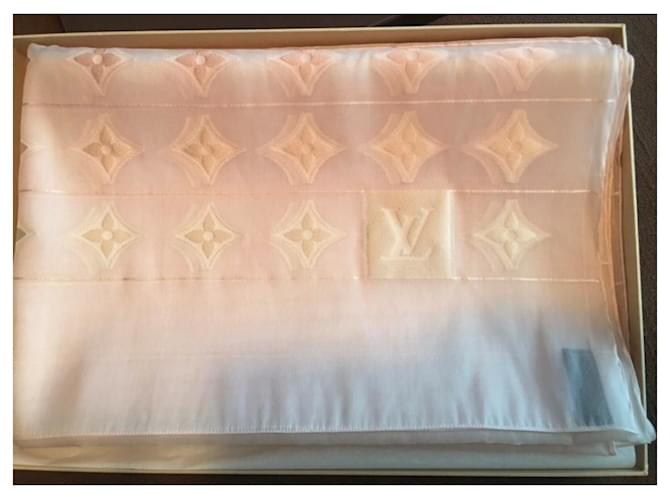 Louis Vuitton Monogram Vuitton Seidenstola Pink - Ansicht 12