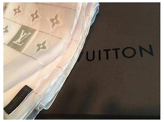 Louis Vuitton Monogram Vuitton Seidenstola Pink - Ansicht 13