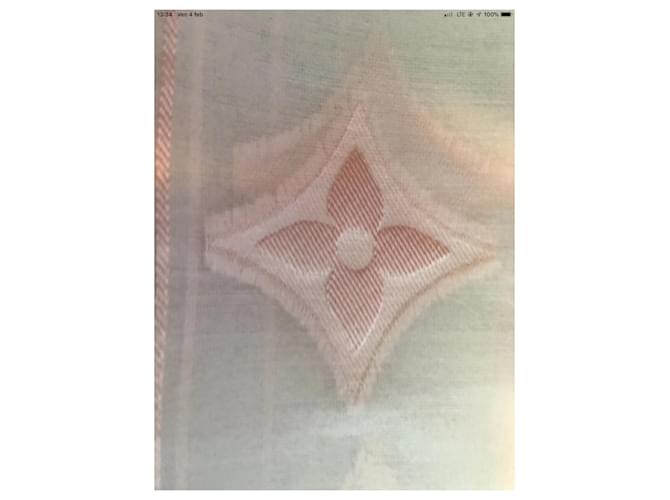 Louis Vuitton Monogram Vuitton Seidenstola Pink - Ansicht 2