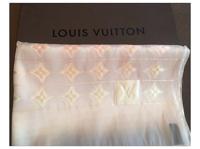 Louis Vuitton Monogram Vuitton Seidenstola Pink - Ansicht 6