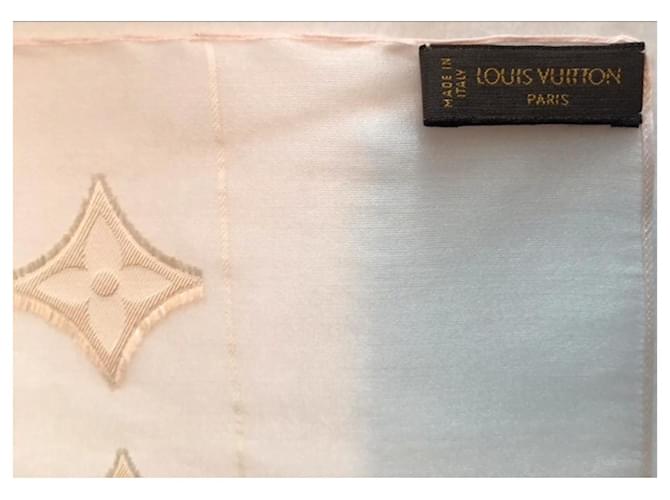 Louis Vuitton Monogram Vuitton Seidenstola Pink - Ansicht 8