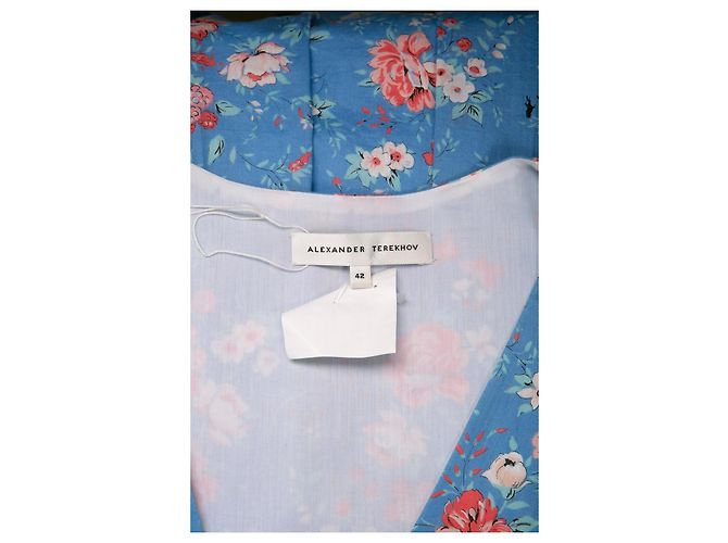 Vestido Alexander Terekhov con estampado Azul - vista 3