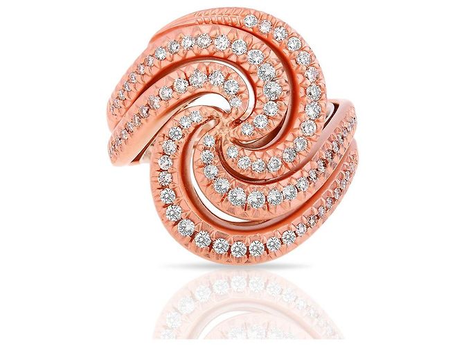 H Stern H. Sterngoldring mit Diamanten - Ansicht 2