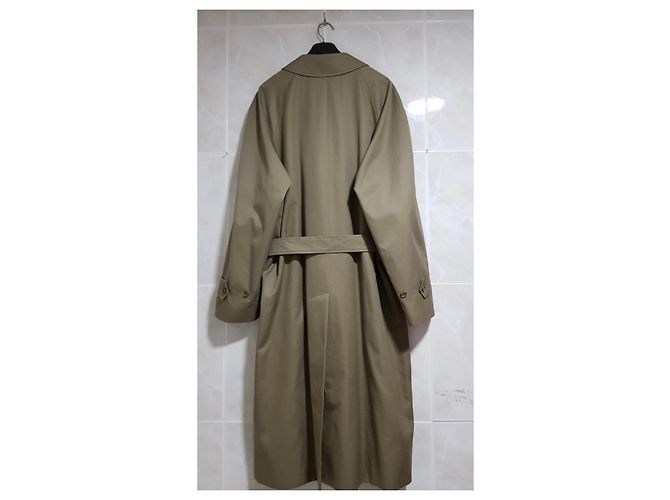 Trench Burberry vintage Cachi - vista 2