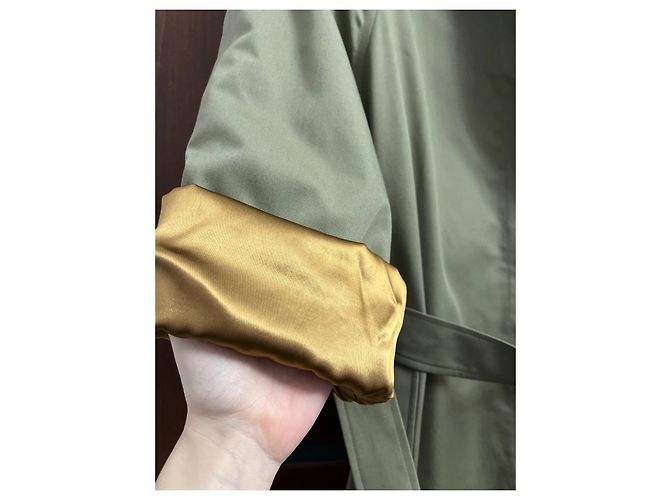 Trench Burberry vintage Cachi - vista 5