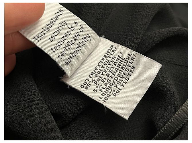 Vestido de cóctel negro Diane Von Furstenberg de algodón con perlas - vista 10