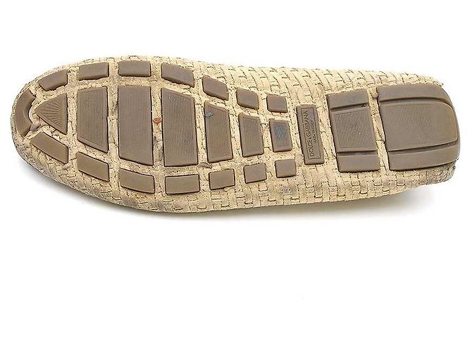 [Usato] DOLCE & GABBANA Scarpa intrecciata con punta Beige 7 Uomini - vista 4