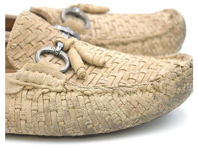 [Usato] DOLCE & GABBANA Scarpa intrecciata con punta Beige 7 Uomini - vista 8