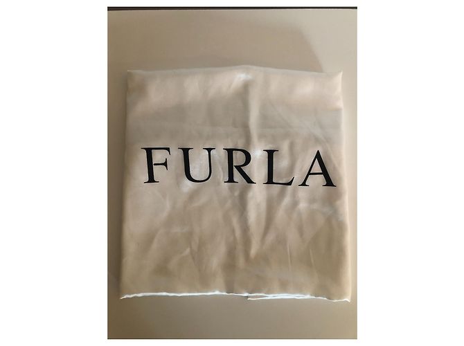 Borsa Furla in pelle beige oro D'oro - vista 4
