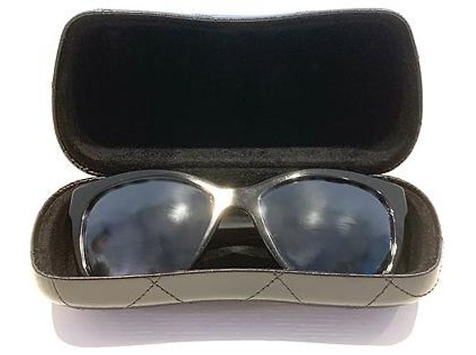 Boy Farfalla nera del ragazzo di Chanel 5313 Occhiali da sole Coco Nero - vista 2