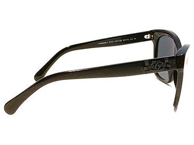 Boy Farfalla nera del ragazzo di Chanel 5313 Occhiali da sole Coco Nero - vista 7