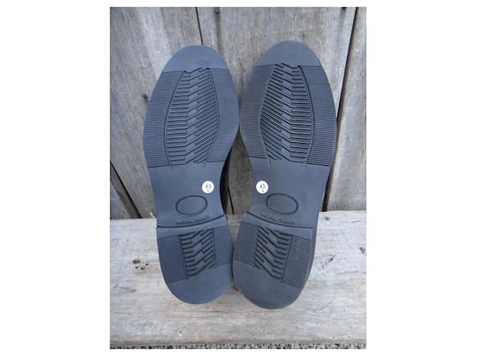 Autre Marque Derby Hardridge in pelle nera Nero - vista 5