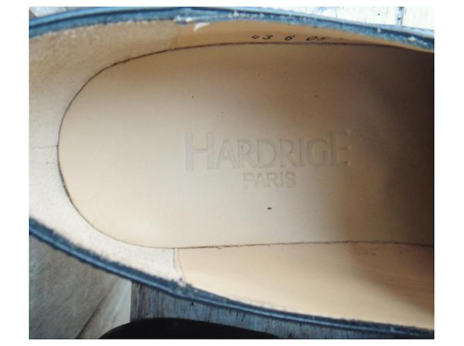 Autre Marque Derby Hardridge in pelle nera Nero - vista 9