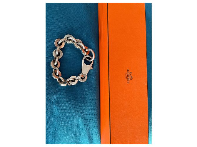Brazalete acrobático Hermès Argento - vista 2