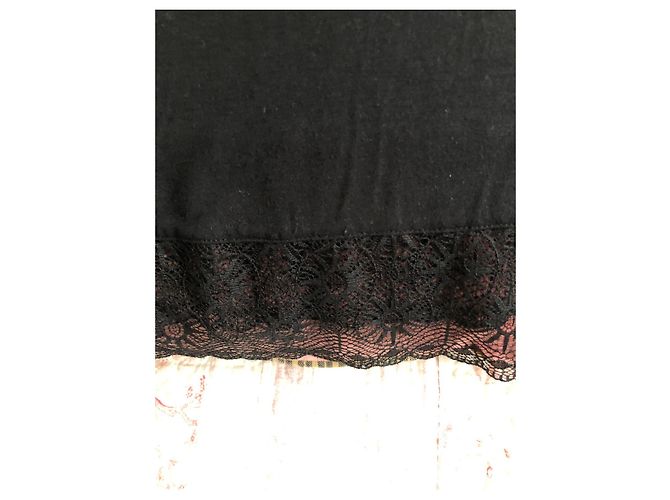 Camisola La Perla Studio Preta de Bambu Preto - vista 4