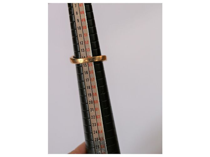 Autre Marque Anello in oro giallo e zaffiro con diamanti D'oro - vista 3